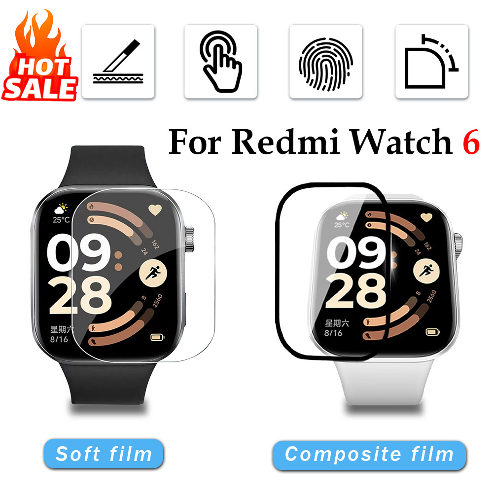 Xiaomi Smartwatch Accessories - 1-5 قطع من الأغطية الواقية الناعمة