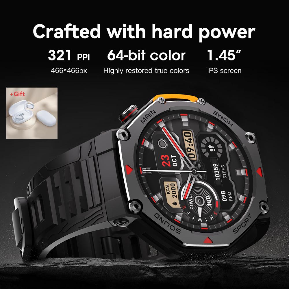 Smartwatch M Active - YBM-REX4 2025 الأكثر مبيعا 5ATM مقاوم