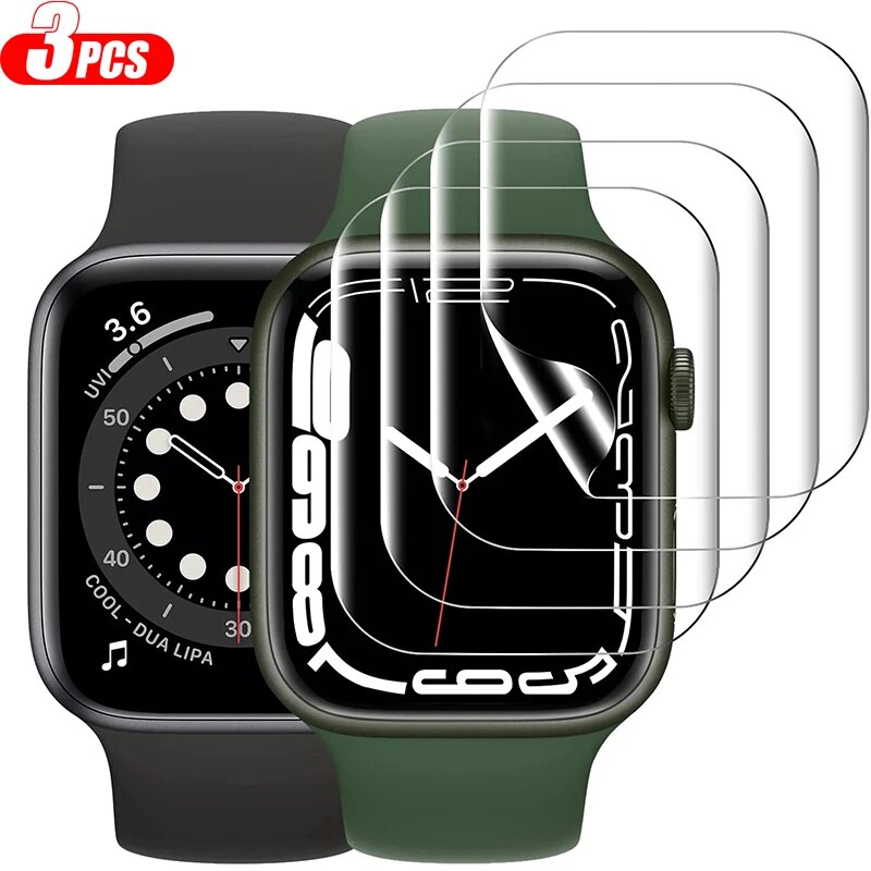 Smart Watch Accessories - واقي شاشة لساعة أبل ، السلسلة