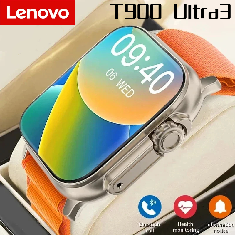 Smartwatch Nexus - ساعة لينوفو T900 ألترا 3 الذكية،