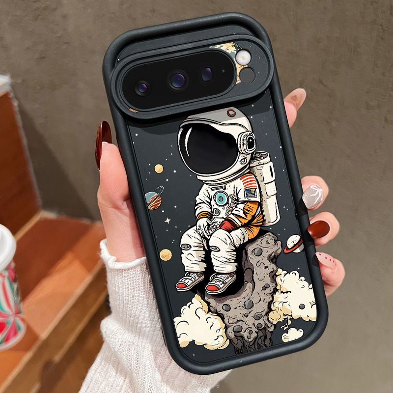 Google Pixel 8A - غطاء هاتف من السيليكون الناعم المقاوم