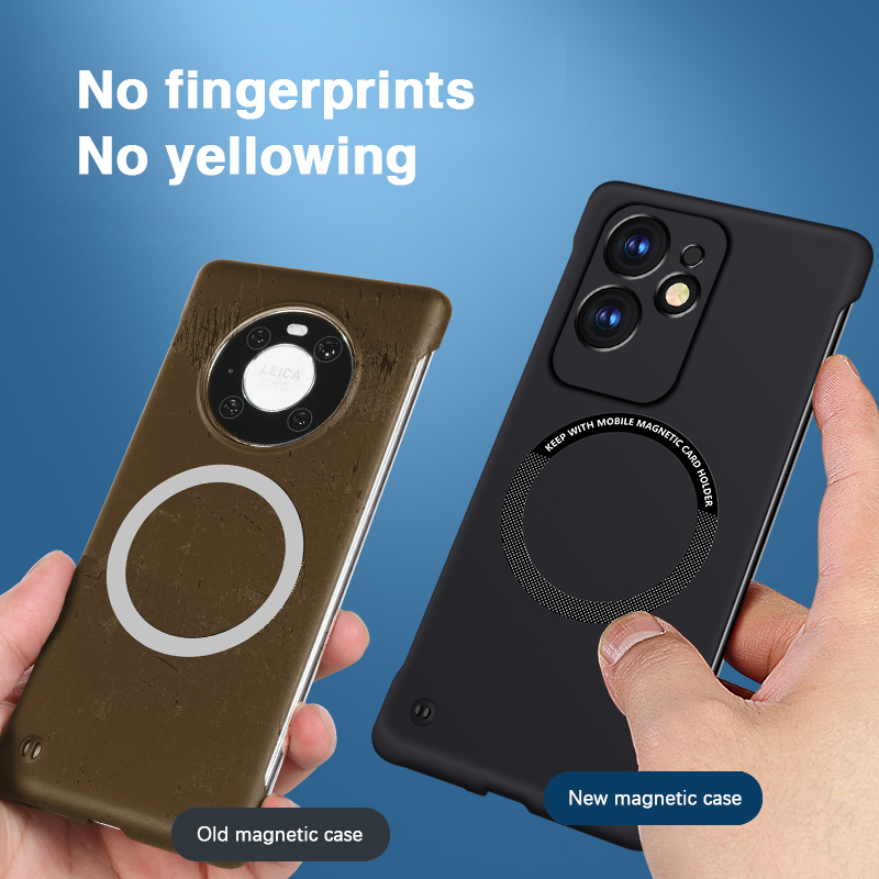Realme Gt 6 - حافظة رفيعة للشحن اللاسلكي المغناطيسي لهاتف