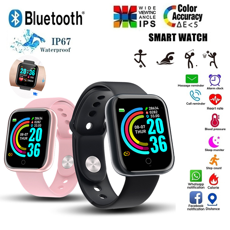 D20 ساعة ذكية مقاوم للماء اللي - مراجعة Smartwatch Faces وسعره