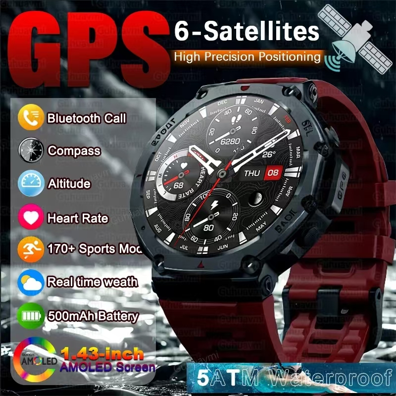 ساعة نورث إيدج تي-ريكس ألترا ا - مراجعة Smartwatch Faces وسعره