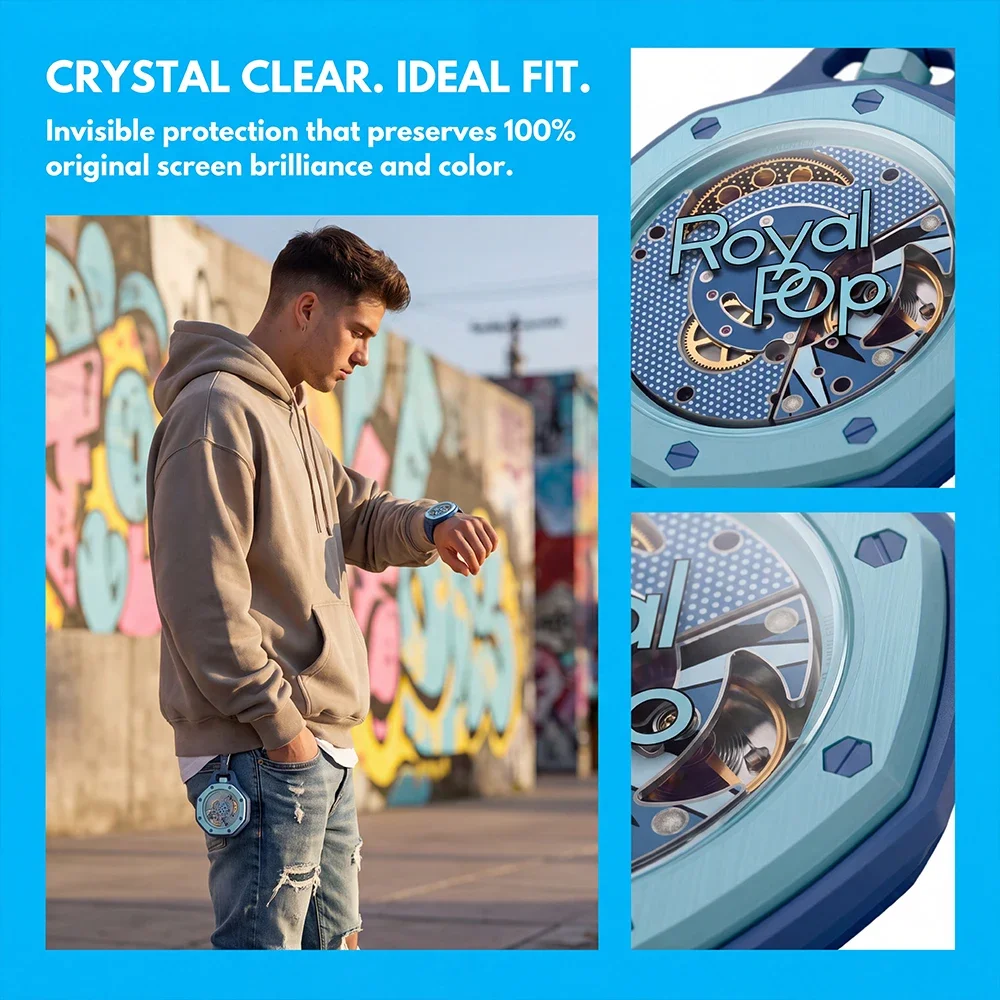 واقي شاشة من الزجاج المقسى لسا - مراجعة Smartwatch Watch Accessories وسعره