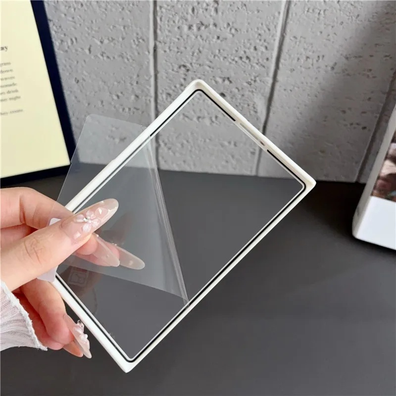 غطاء جلدي بلون حلوى غير لامع م - مراجعة Screen Protector Film وسعره
