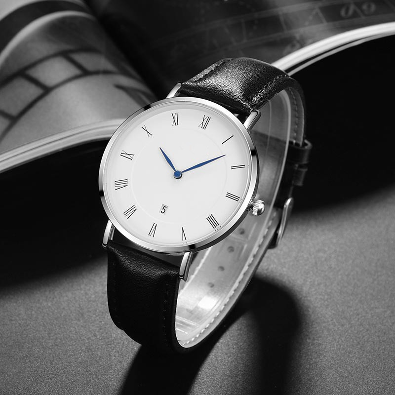 ساعة رجالية كلاسيكية بسيطة للأ - مراجعة Stainless Mesh Band وسعره