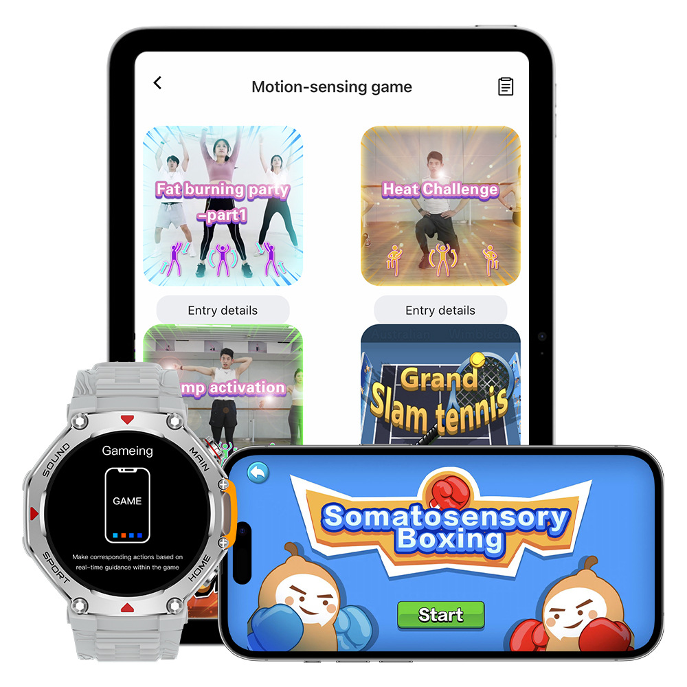 YBM-REX4 2025 الأكثر مبيعا 5AT - مراجعة Smartwatch M Active وسعره