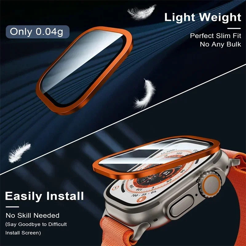 2 قطعة الزجاج المقسى لساعة أبل - مراجعة Smartwatch Straps & Accessories وسعره