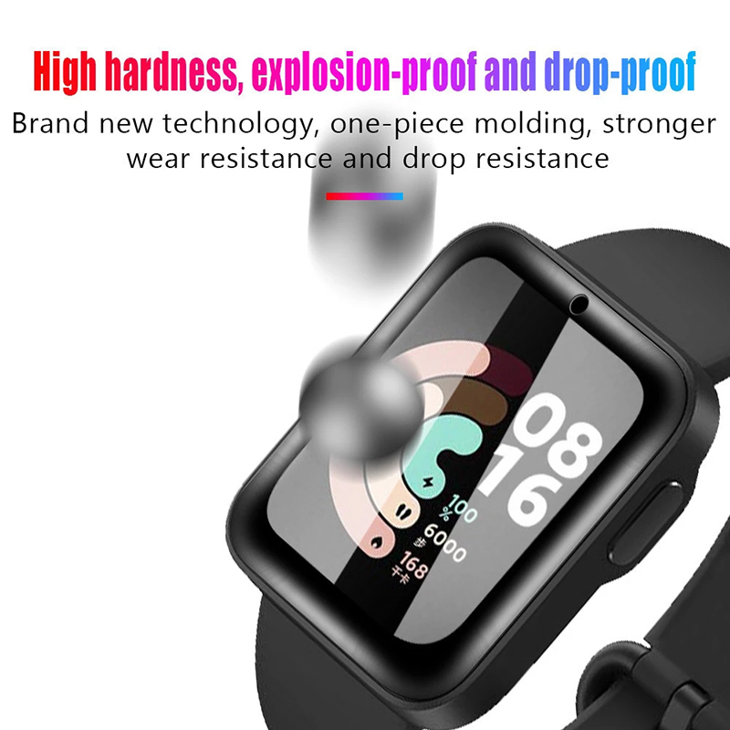 2 قطعة الزجاج المقسى لساعة Red - مراجعة Smart Watch Accessories وسعره