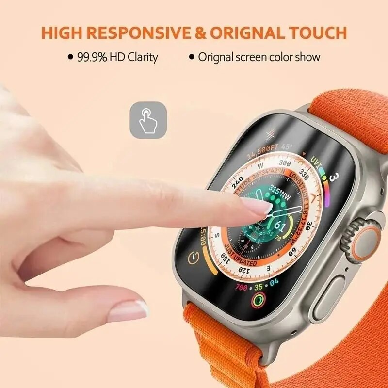 واقي شاشة لساعة أبل ، السلسلة  - مراجعة Smart Watch Accessories وسعره