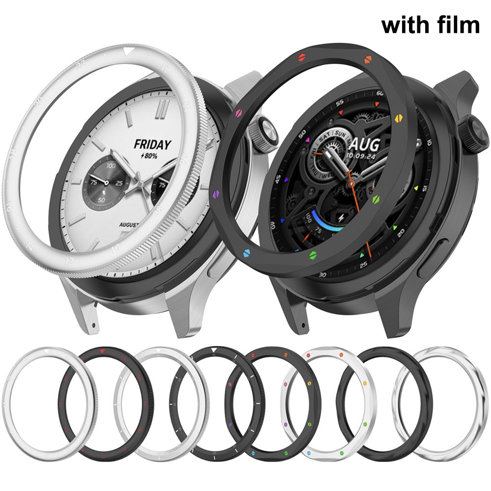 حلقة الحافة المعدنية لساعة Xia - مراجعة Xiaomi Smartwatch Accessories وسعره