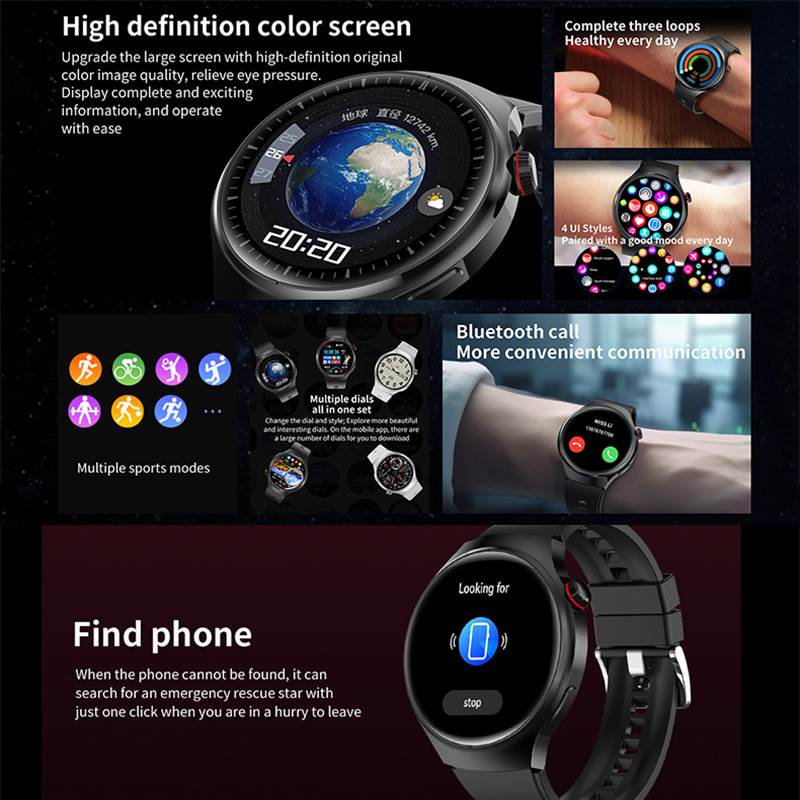 ساعة ذكية للرجال والنساء موديل - مراجعة Smartwatch M Active وسعره