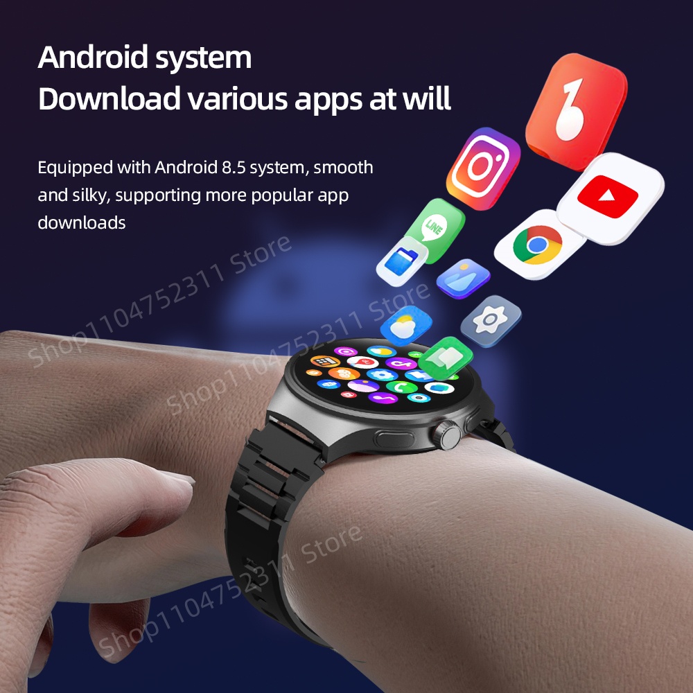 ساعة ذكية 512G VP50 مع كاميرا  - مراجعة Smartwatch Nexus وسعره