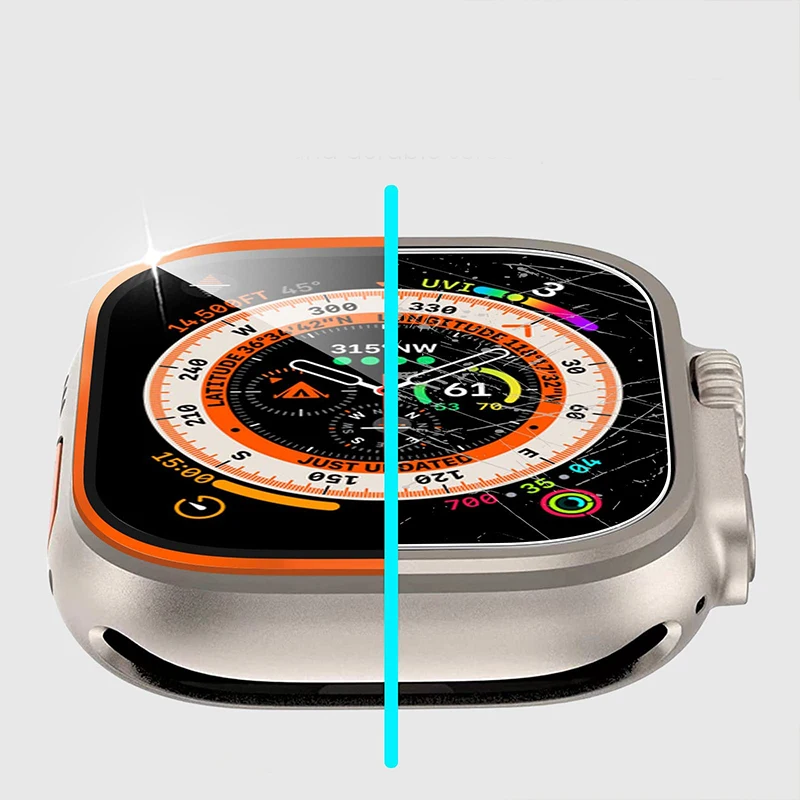 طبقة من الزجاج المقسى لساعة أب - مراجعة Smartwatch Straps & Accessories وسعره