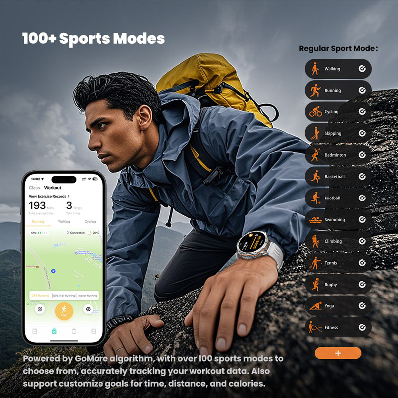 ساعة ذكية عسكرية جديدة طراز TA - مراجعة Smartwatch Nexus وسعره