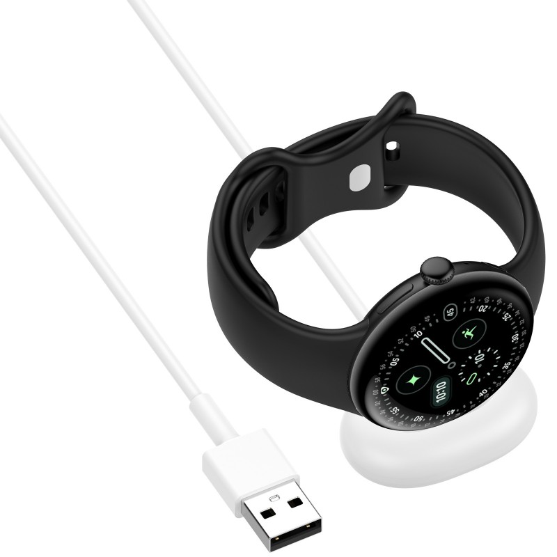 كابل شحن USB لساعة جوجل بيكسل  - مراجعة Smartwatch Nexus وسعره