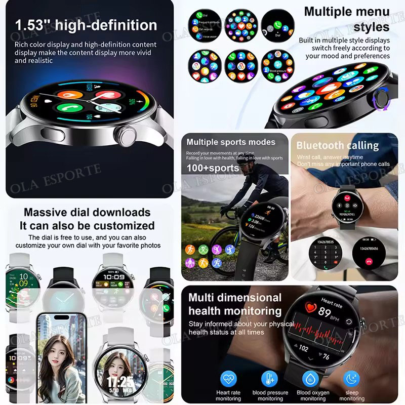 ساعة ذكية جديدة للرجال والنساء - مراجعة Smartwatch Faces وسعره
