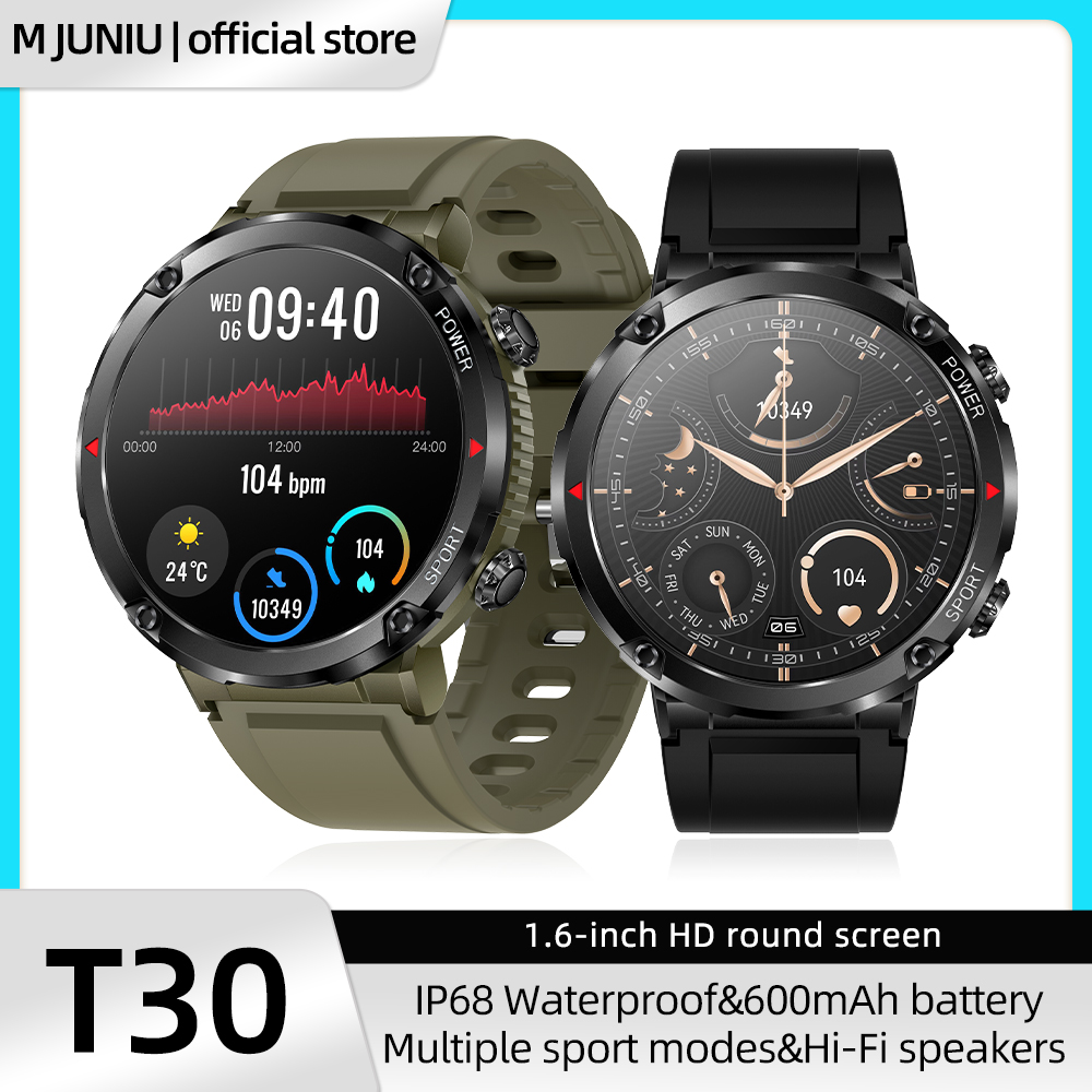 ساعة ذكية 1.6 بوصة 400*400 شاش - مراجعة Smartwatch M Active وسعره