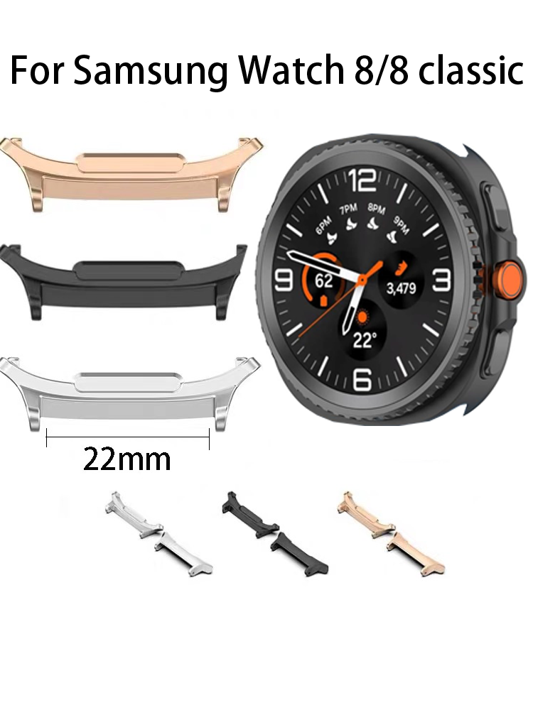 22 مللي متر حزام الساعات موصل  - مراجعة Smartwatch Straps & Accessories وسعره