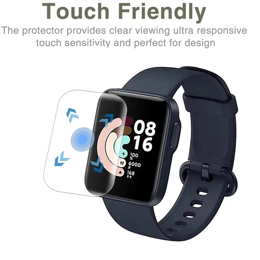 غشاء هيدروجيل لساعة شاومي ريدم - مراجعة Xiaomi Smartwatch Accessories وسعره
