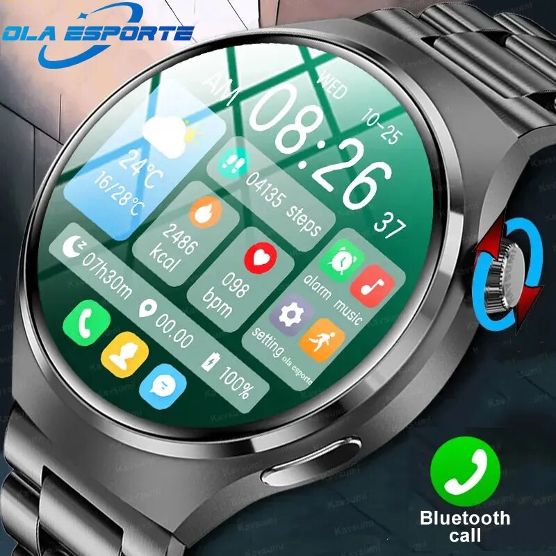 ساعة GT سلسلة الرجال النساء HD - مراجعة Smartwatch Faces وسعره