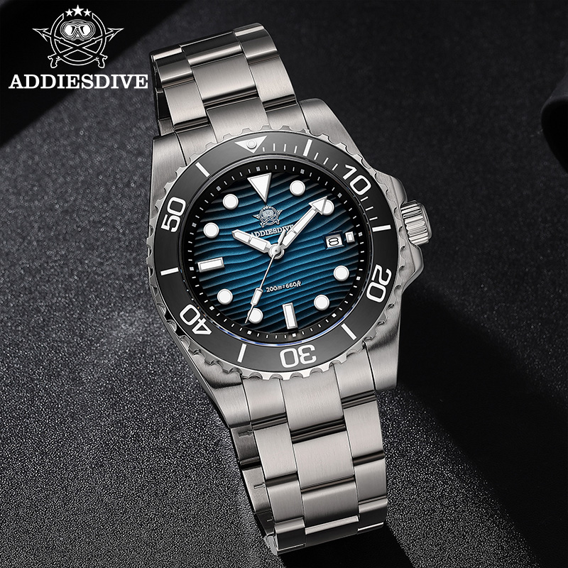 Addiesdive ساعة كوارتز رجالية  - مراجعة Accessories With Watch وسعره