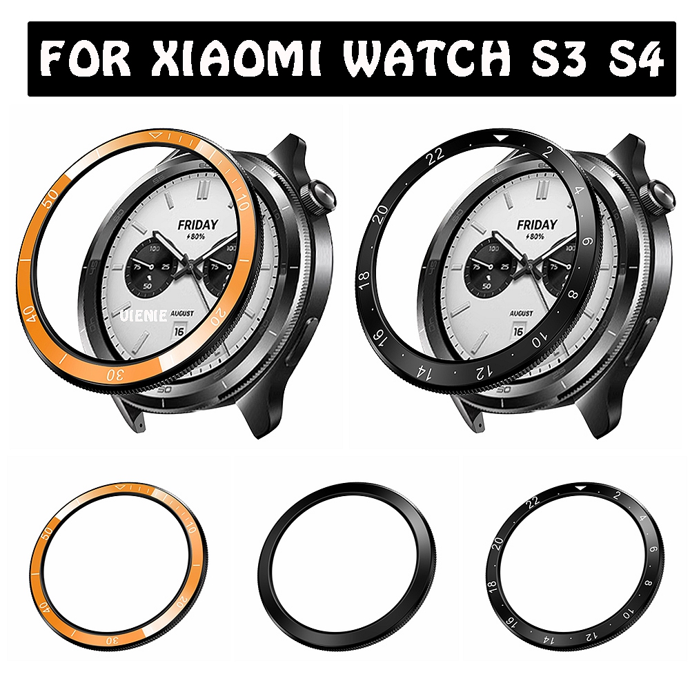 لساعة Xiaomi S4 S3 غطاء حلقي م - مراجعة Xiaomi Smartwatch Accessories وسعره